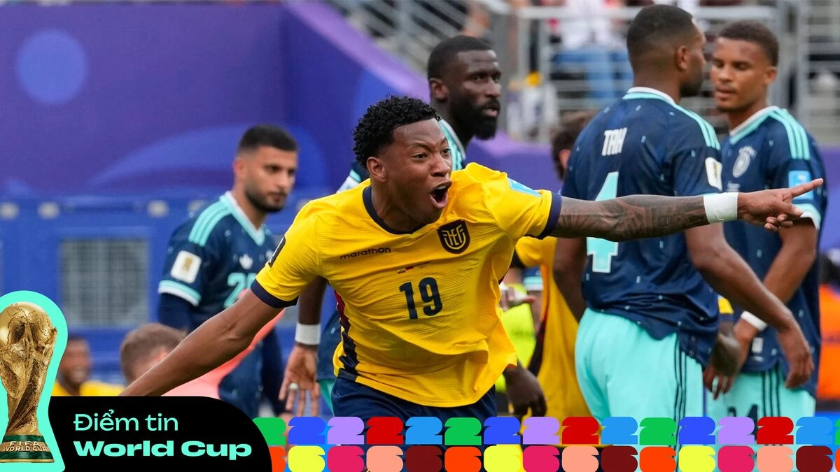 Nhà cái cá cược số 1 OKFUN cập nhật nóng World Cup: Ecuador ngược dòng thắng Đức, Bờ Biển Ngà lần đầu vào vòng 1/16 - hình ảnh - betokfun.com